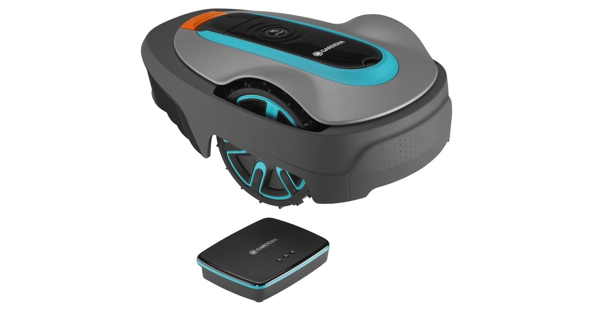 GARDENARobotmaaier Smart SILENO City 250  (250 m², Li-ion accu + Basisstation inbegrepen, Wi-Fi)