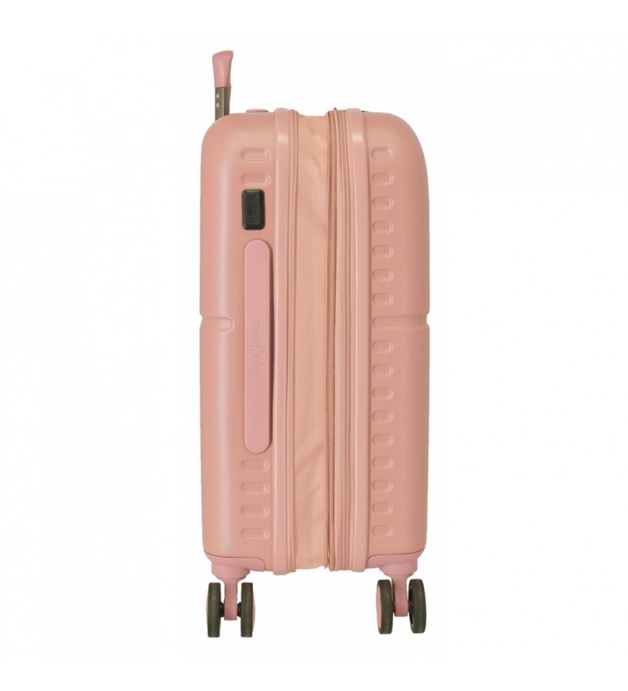 Mala de viagem Pepe Jeans Cabin Suit Suitcase Highlight Pink - 40x55x20cm