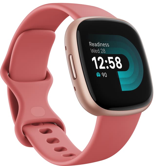 Fitbit Versa 4 smartwatch (Pink Sand / Copper Rose)
