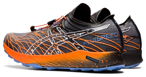 Chaussures de trail Asics FujiSpeed Noir Orange