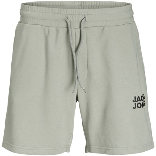 Jack & Jones - 12228920 JPSTNEWSOFT SWEAT SHORTS BEX SN WROUGHT IRON Gris