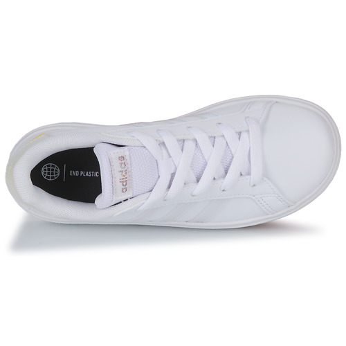 Adidas Sportswear - GRAND COURT 2.0 K - Blanc / Iridescent