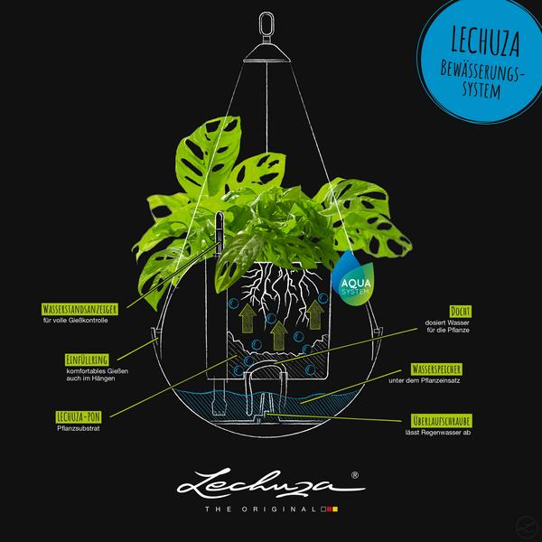 LECHUZA® BOLA Color, All-in-One Set