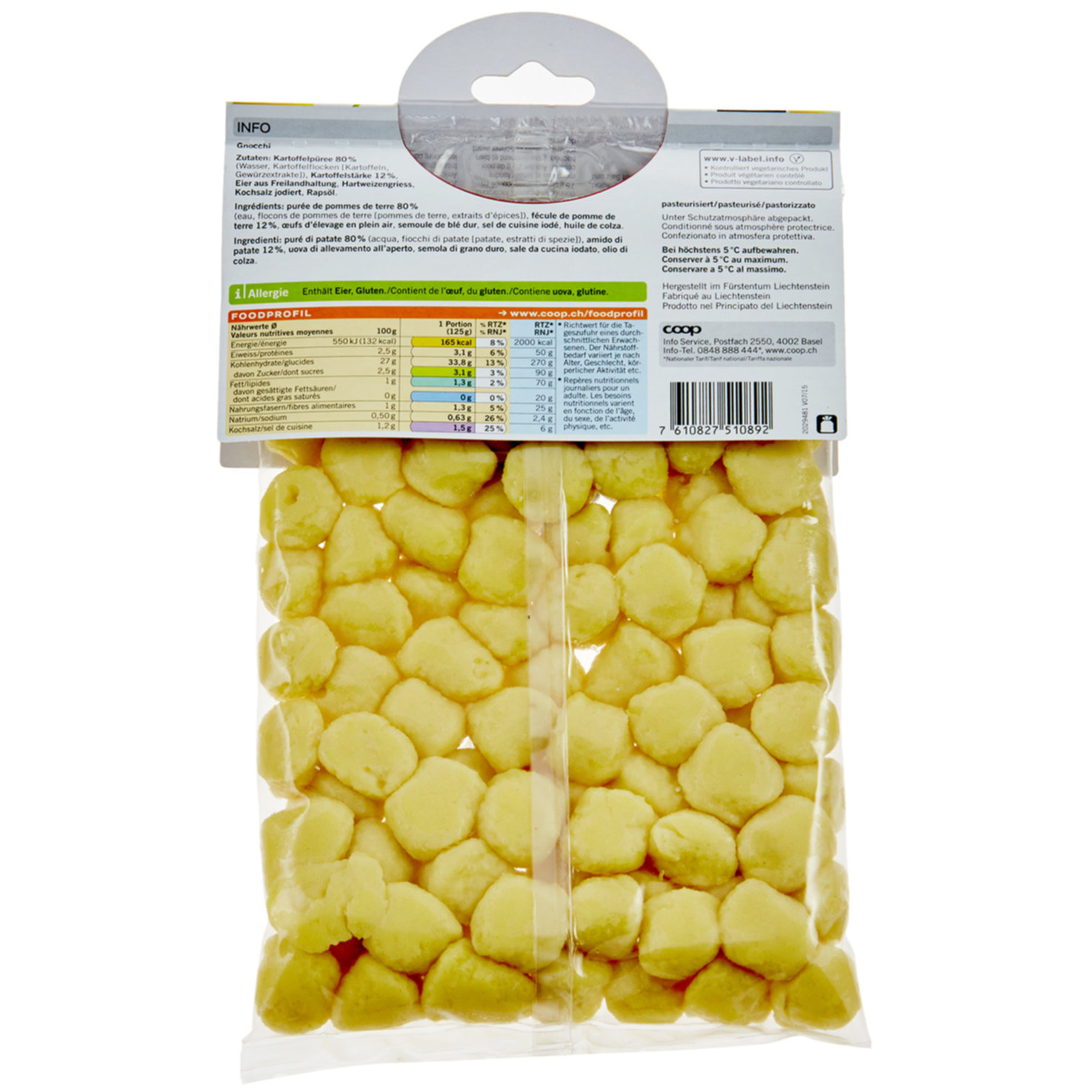 Betty Bossi Gnocchi di patate