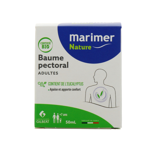 Marimer Nature Baume Pectoral Bio - Adulte ou Bébé / Enfant
