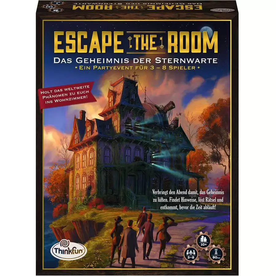Thinkfun Escape the Room - Das Geheimnis der Sternwarte bunt