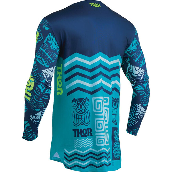 Thor Motocross - Maillot Prime Aloha Navy / Turquoise / Vert