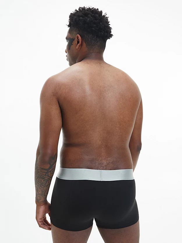 Cuecas Boxer Steel Micro de Cintura Baixa, Pacote com 3 Unidades