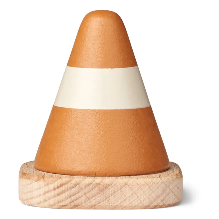 Liewood Panneaux de signalisation en bois - Set de 4 | Mustard multi mix