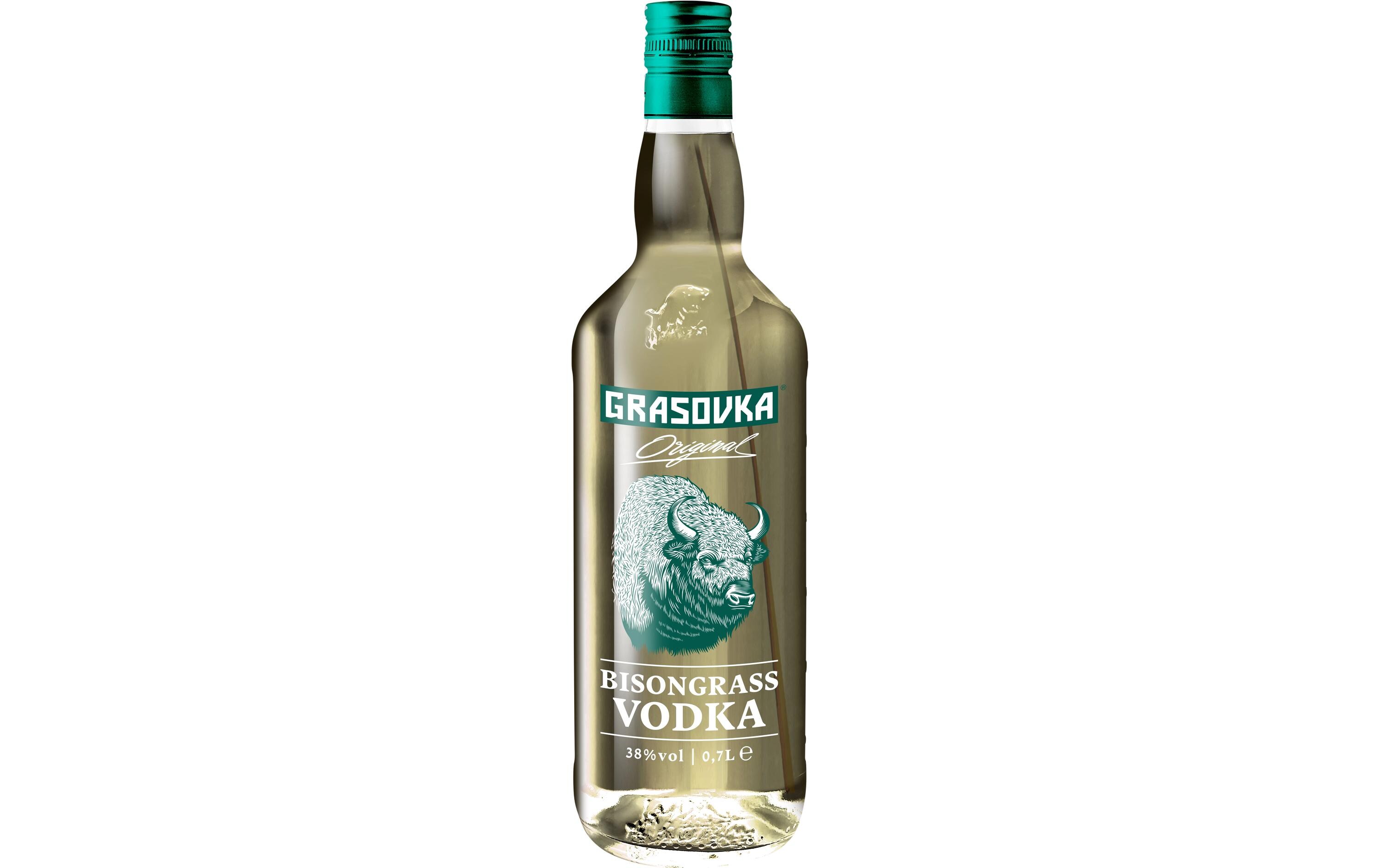Vodka Grasovka 0.7 lHochprozentige Spirituose auf Basis von Getreide
