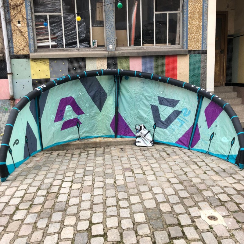 Aile Kitesurf Occasion Duotone Evo SLS 9m 2022 - Bleu - The Corner Shop