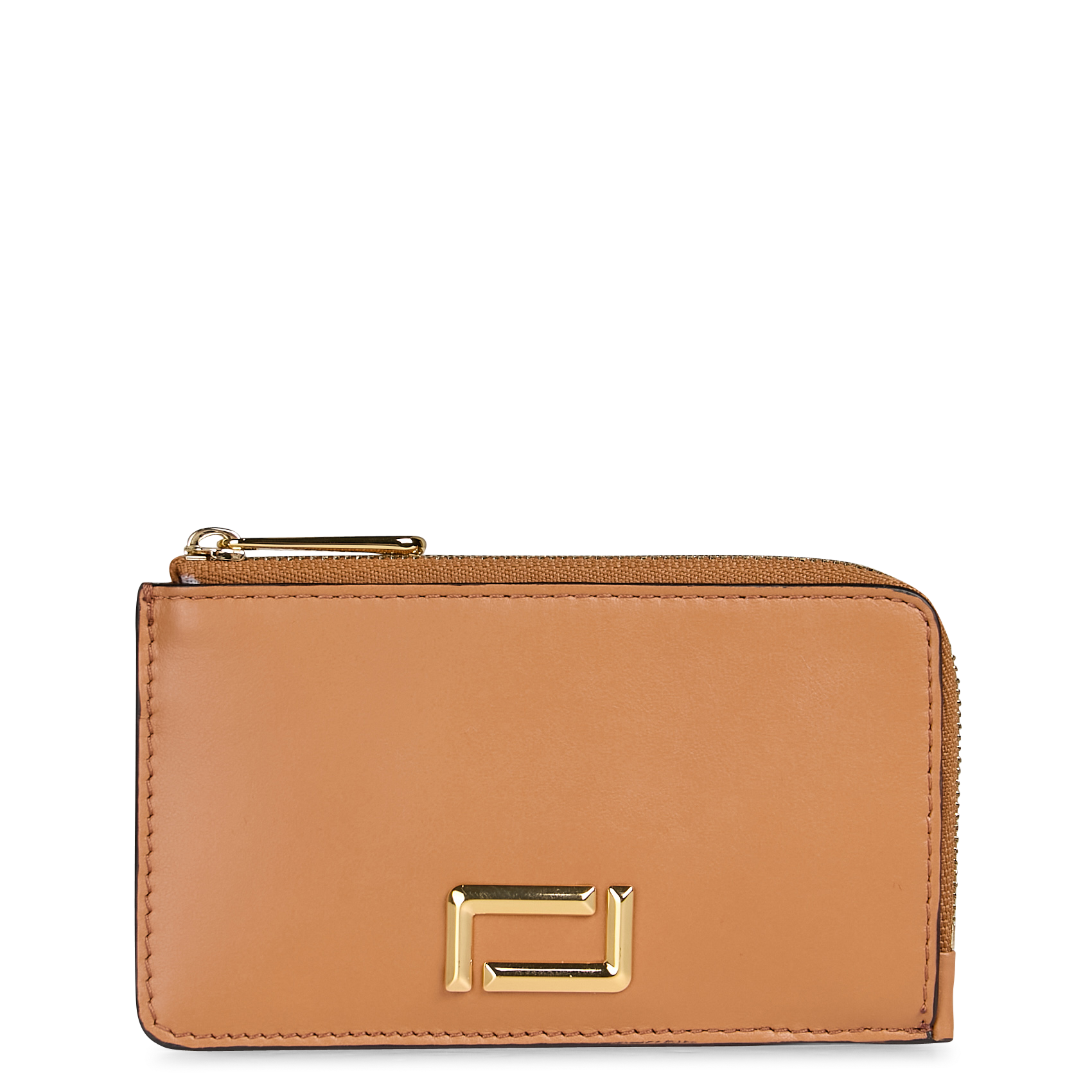 ANGELE - Porte-cartes en cuir | Beige