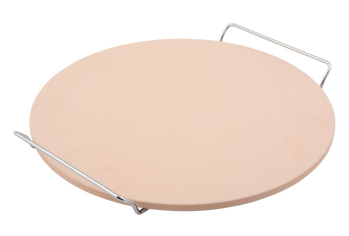 Pizzasten Ø38 cm med alubageplade - Grillexpert