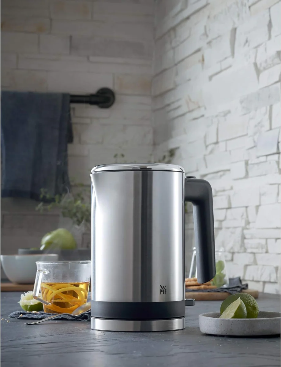 bouilloire électrique de 0,8L sans fil 1800W gris noir WMF