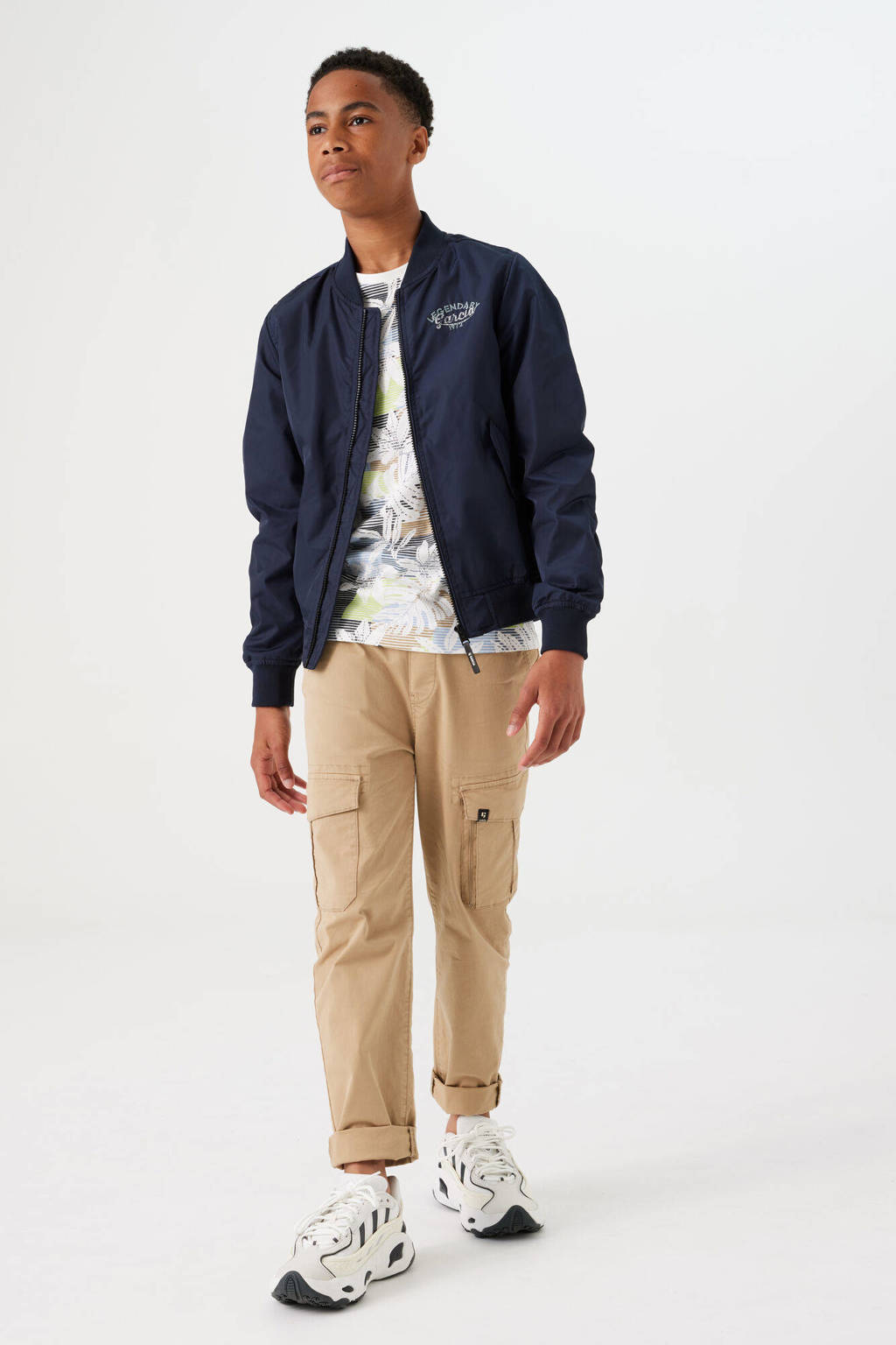 Garcia bomberjack zomer donkerblauw