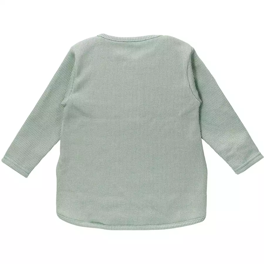 Baby Sweets Shirt Langarm Nice, Wild & Cute salbei