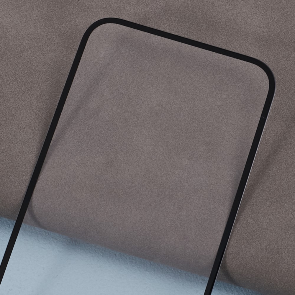 Google Pixel 9 / Pixel 9 Pro Full-Screen Vollbild Glas Display Schutz mit Rahmen - Schwarz