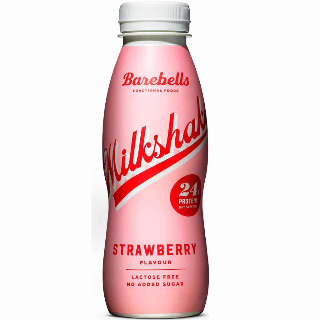 Barebells Protein Milchshake Strawberry PET 330ml MHD:17.6.25