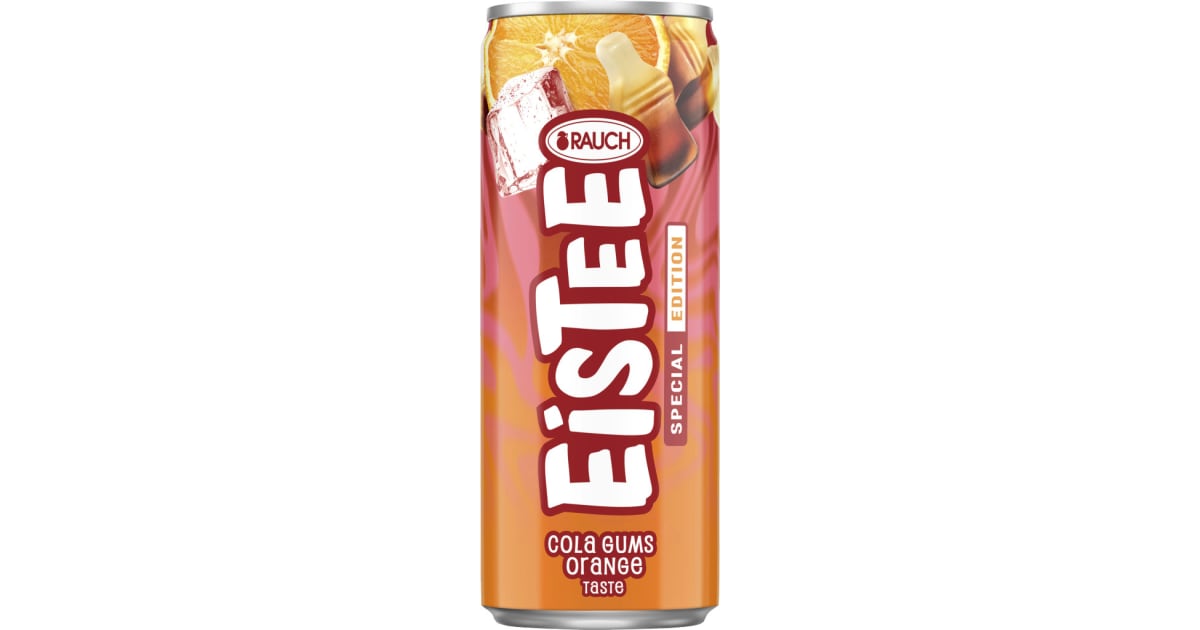 Rauch Eistee Cola Gums Orange (Einweg)