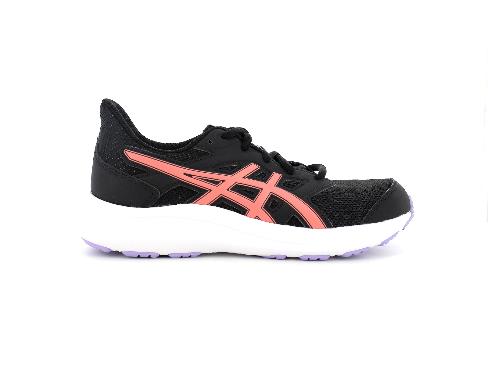Asics-JOLT 4 GS Matières combinées Noir Rose