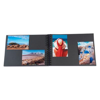 Exacompta - Album photos Japan 32x22 cm - 50 pages pour 150 photos Japan 10 x 15 cm - violet