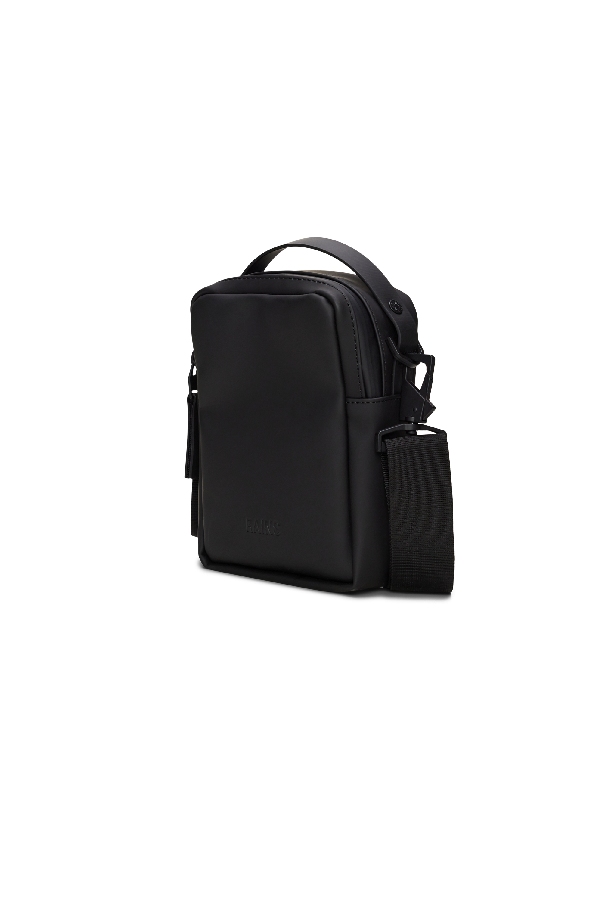 RAINS Sac bandoulière  REPORTER BOX BAG Noir