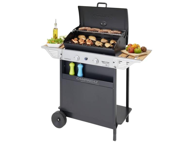 Campingaz Gasgrill Xpert 200 LW Gasgrill mit 2 aluminisierten Stahlbrennern