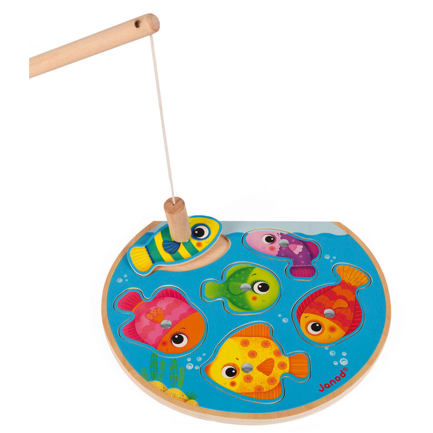 Janod Magnetisch Puzzelspel - Snelle Vissen