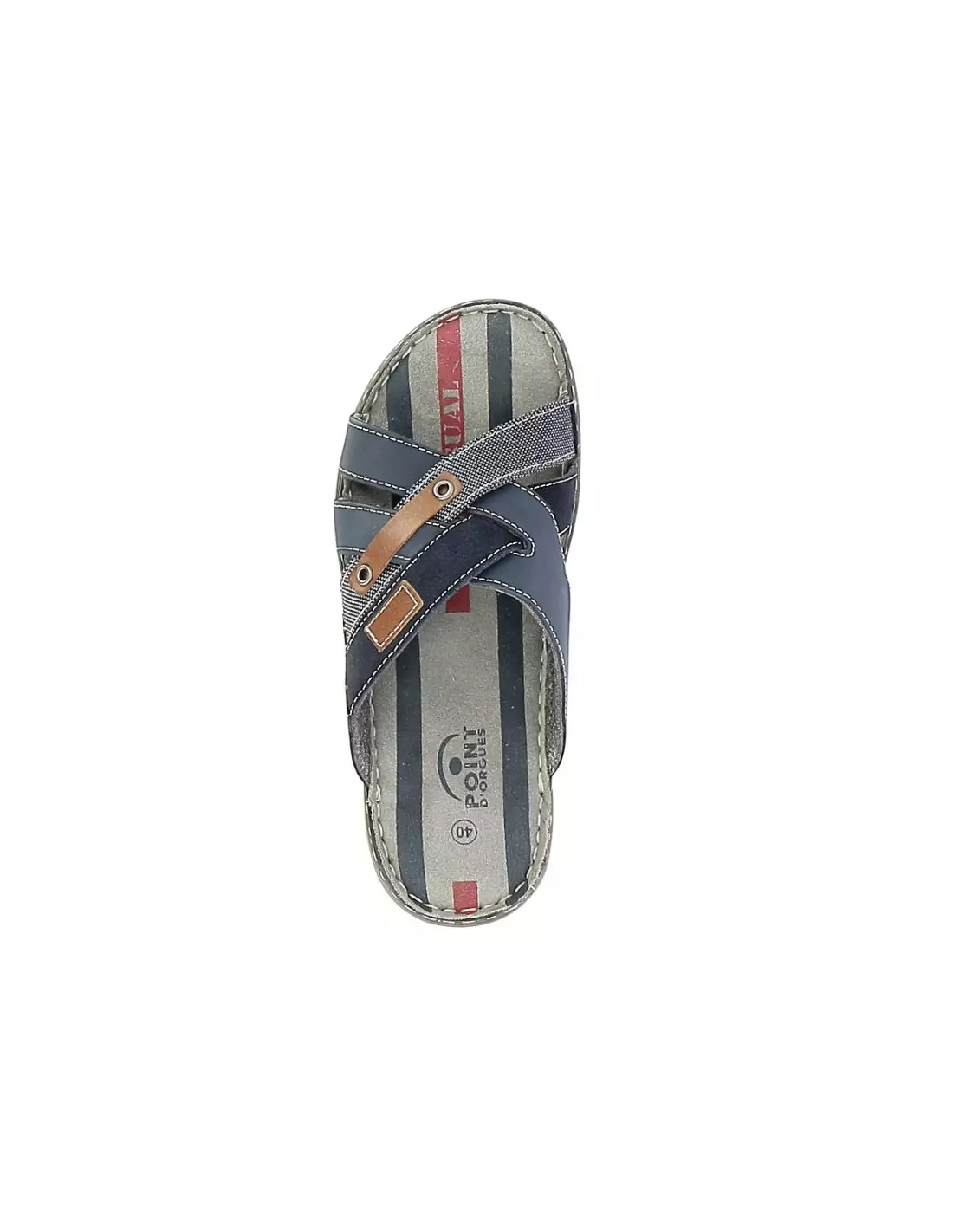 LEEWARD 83104 - Sandales, mules & nu-pieds Navy