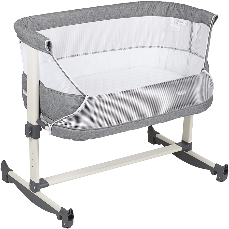 babyGO Beistellbett Vivaldi - grey