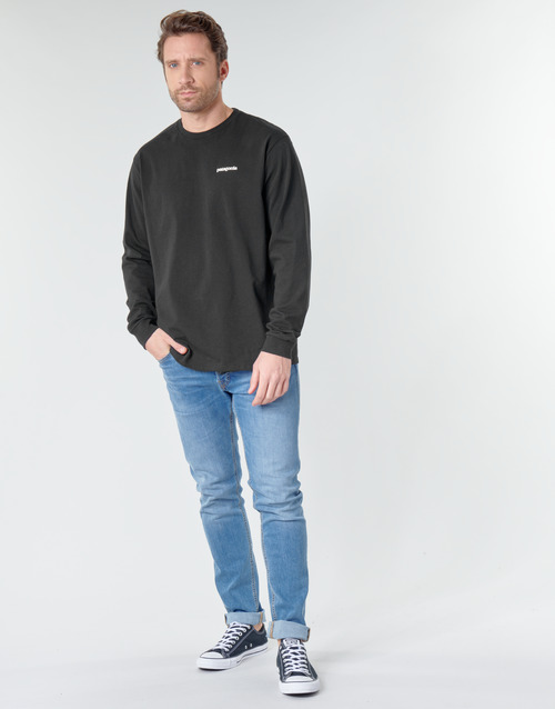 Patagonia - M'S L/S P-6 LOGO RESPONSIBILI-TEE - Noir