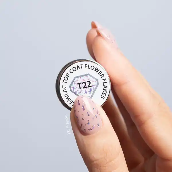 Top Coat Flower Flakes