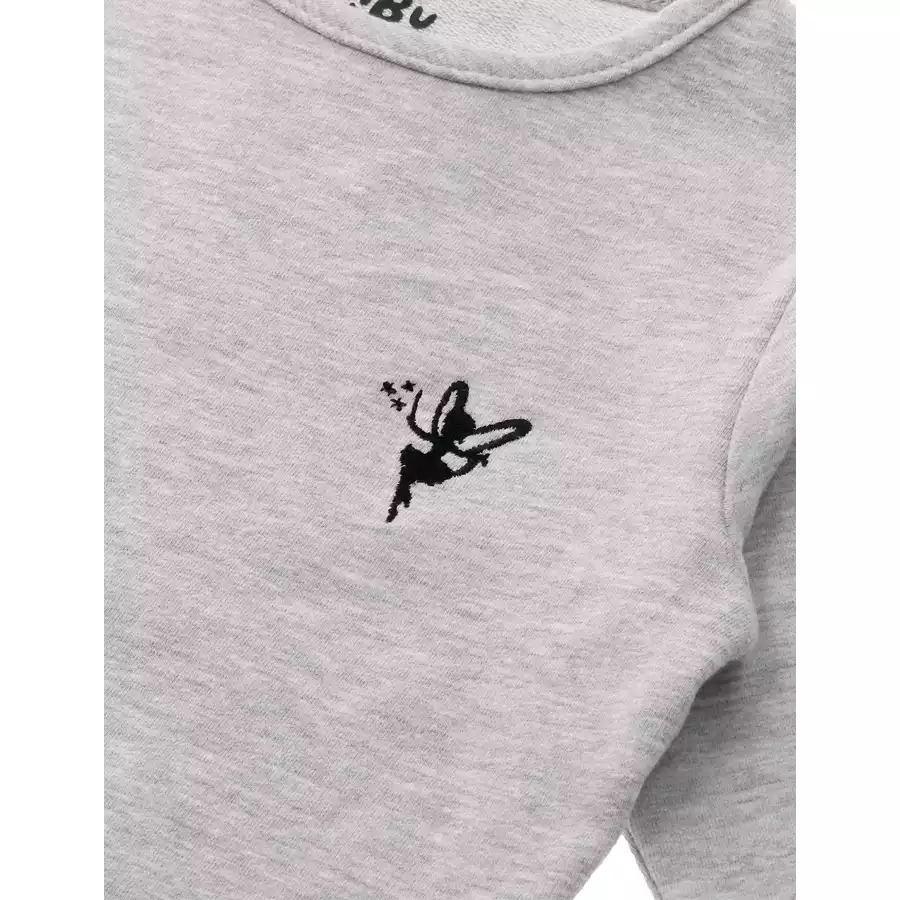 Baby Sweets Pullover Fairy grau