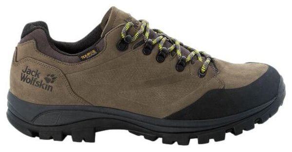 Chaussures de Randonnée Jack Wolfskin Rebellion Texapore Kaki