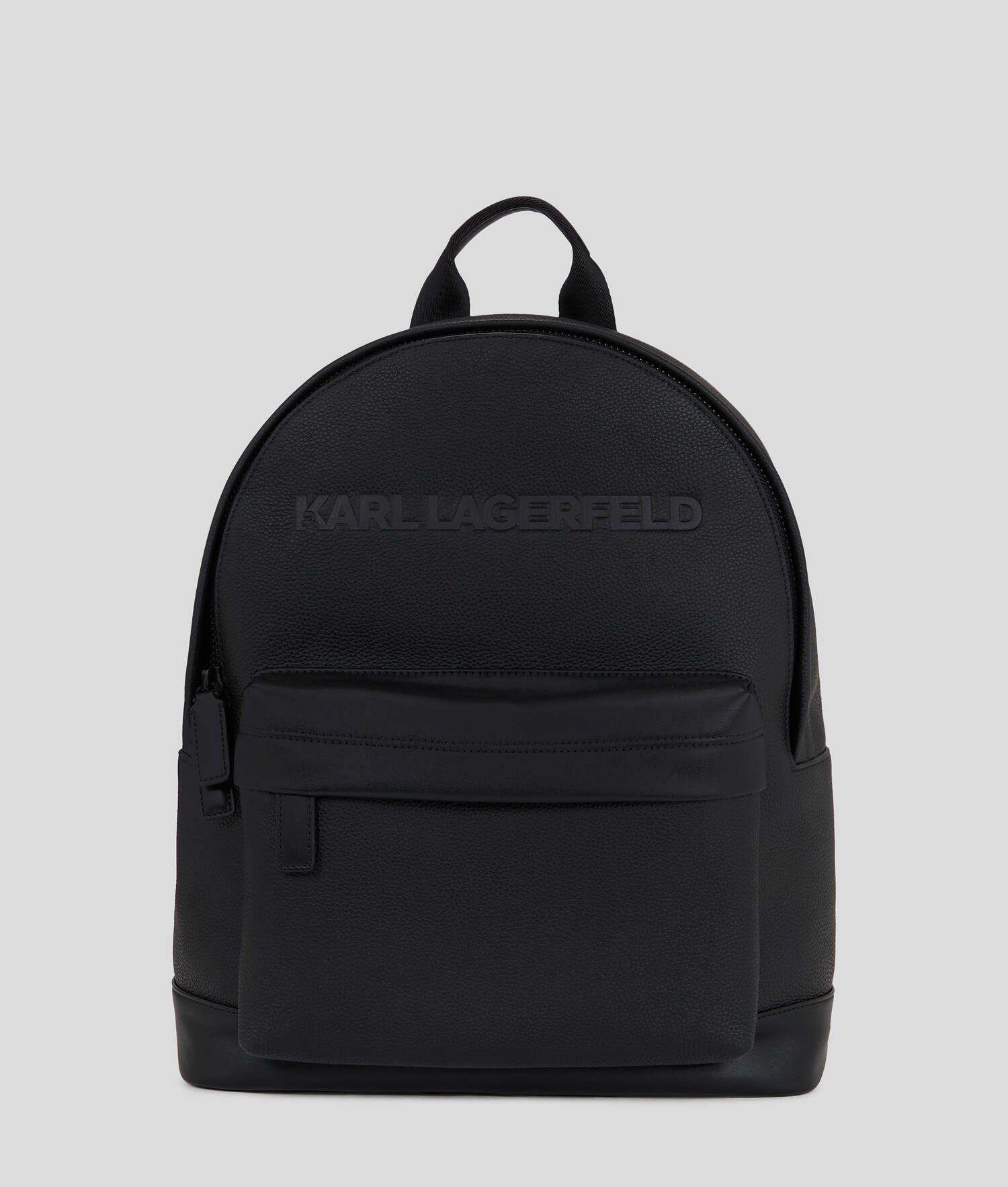 SAC À DOS K/ESSENTIAL EN CUIR - Noir