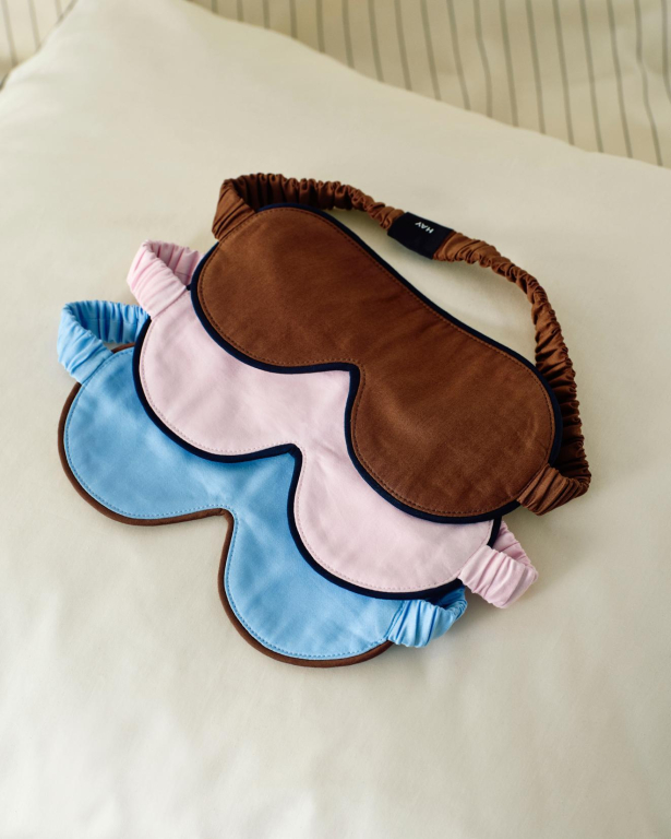 Hay Outline slaapmasker Soft Pink