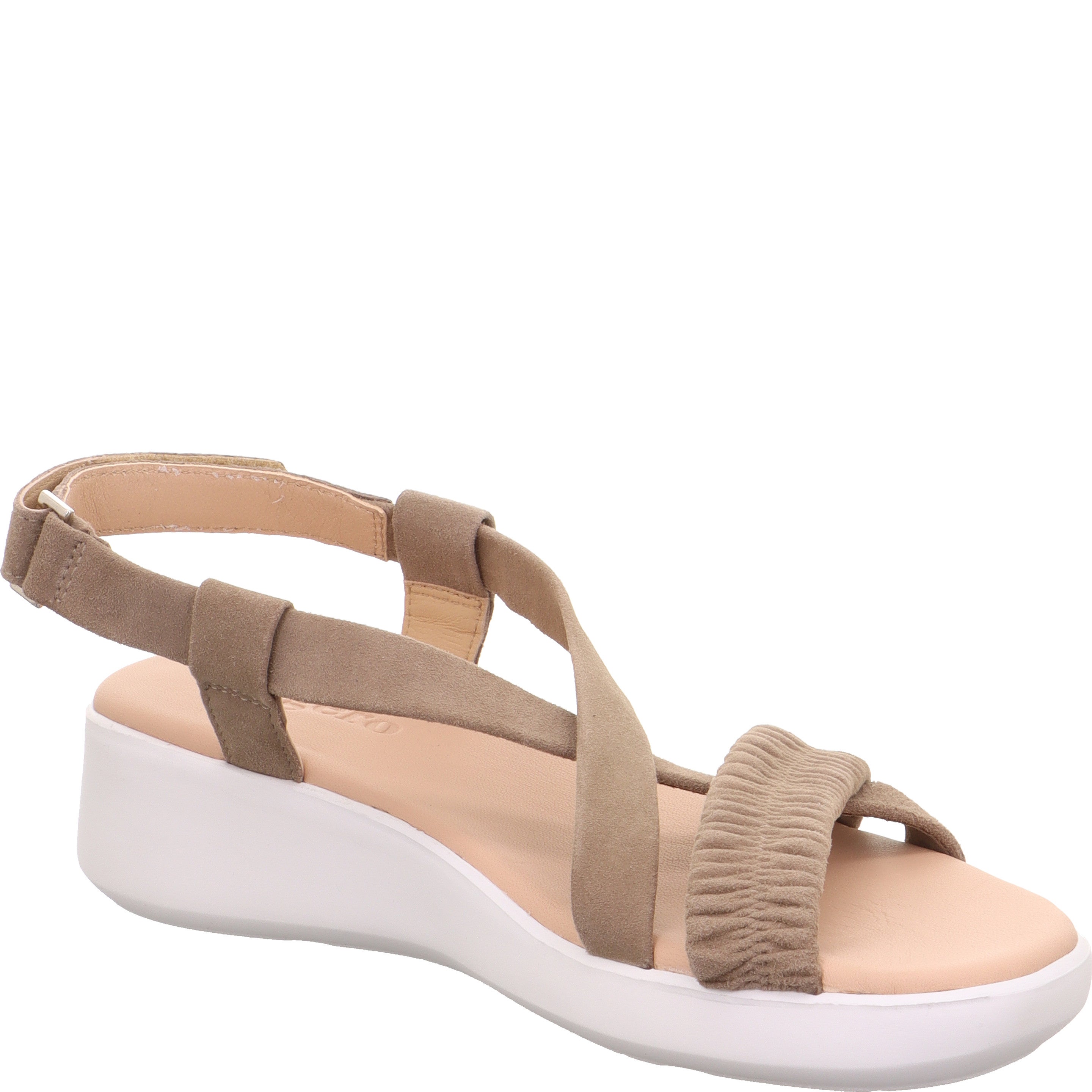 legero EASY Damen  Sandale mit Klettverschluss - Farbe: Giotto - Größe: 38