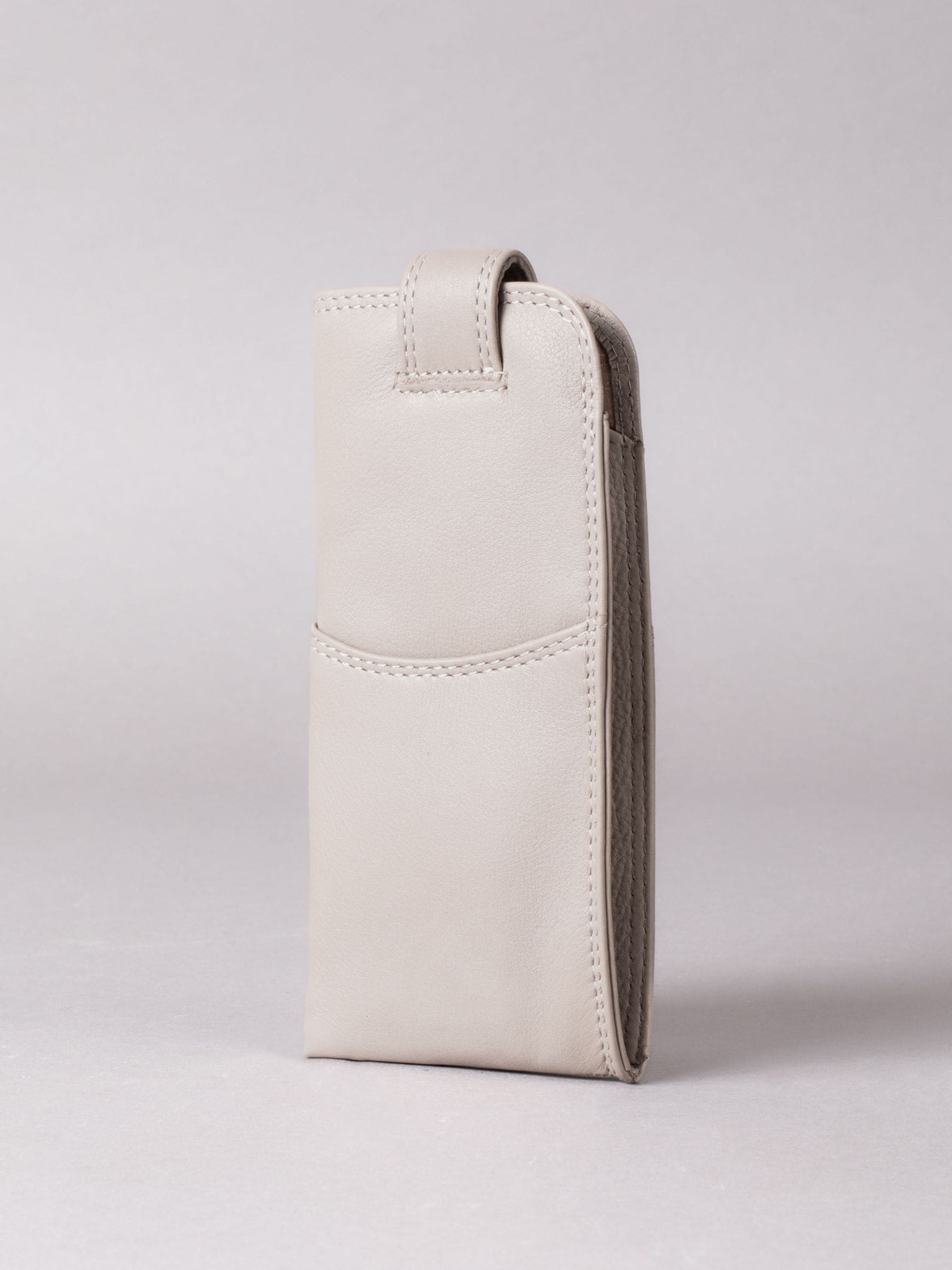 Grijs - Lakeland Leather Glasses Case