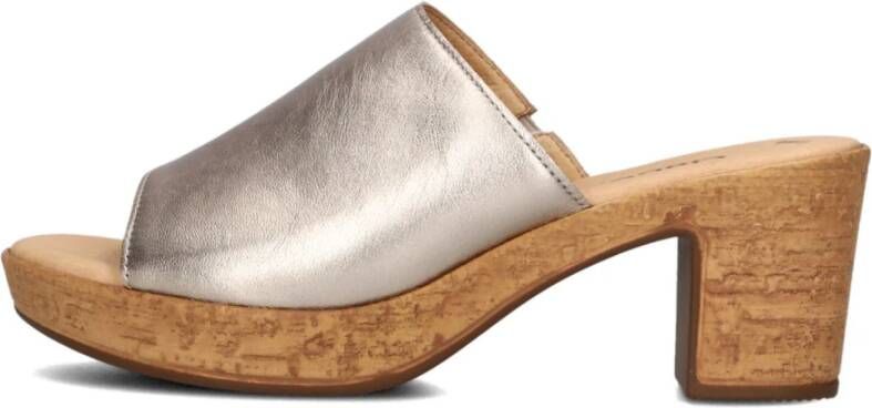 GABOR Muiltjes Dames 760 Maat: 40 Materiaal: Leer Kleur: Rosegoud