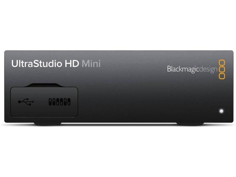 Blackmagic Design Pro Recorder UltraStudio HD Mini Video-I/O-Box für unkomprimiertes Full HD und 2K Video Editing mit Thunderbolt 3