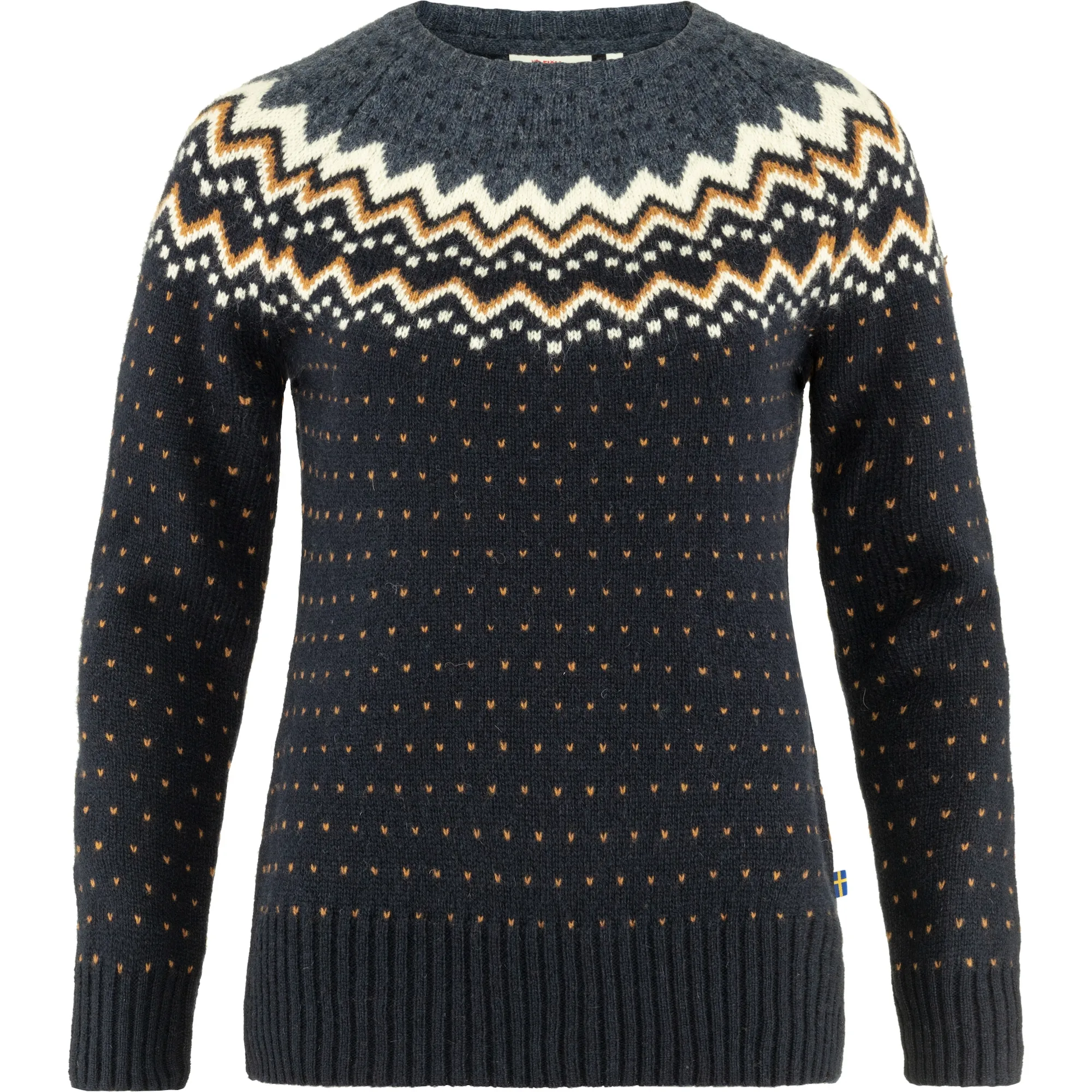 Fjällräven Women's Övik Knit Sweater Dark Navy