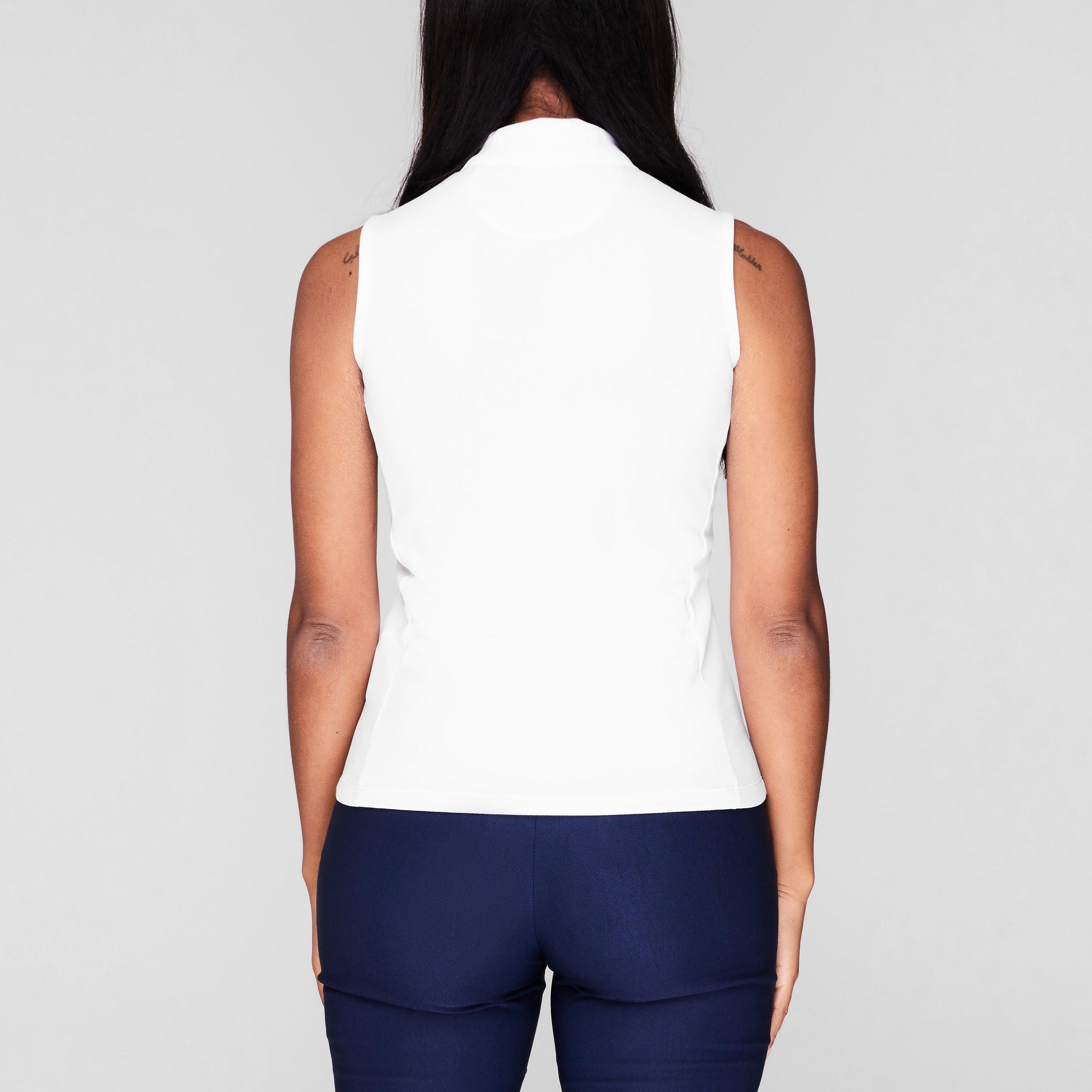 Callaway Sleeveless Knit Polo Shirt Ladies