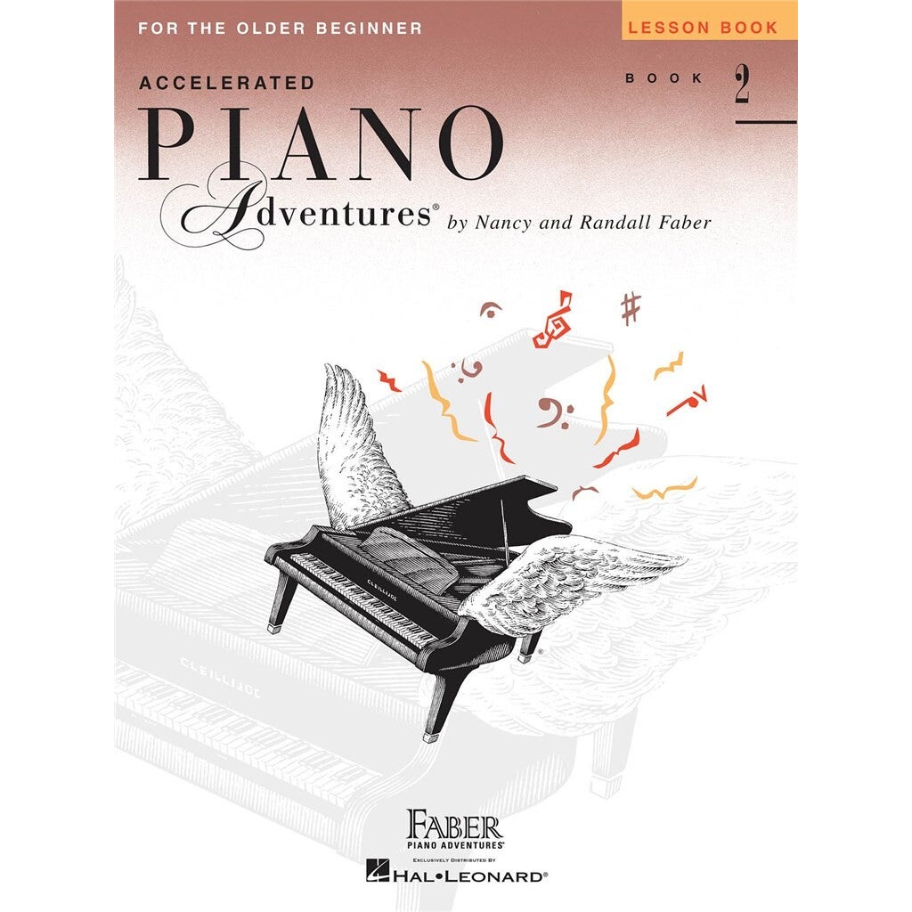Hal Leonard Piano Adventures for the Older Beginner Lesson Bk2 pianoboek