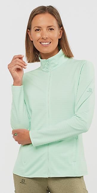 SALOMON - POLAIRE OUTRACK FULL ZIP MIDLAYER W