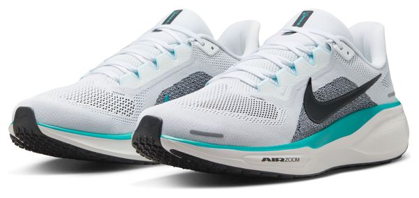 Chaussures Running Nike Pegasus 41 Blanc/Bleu Homme