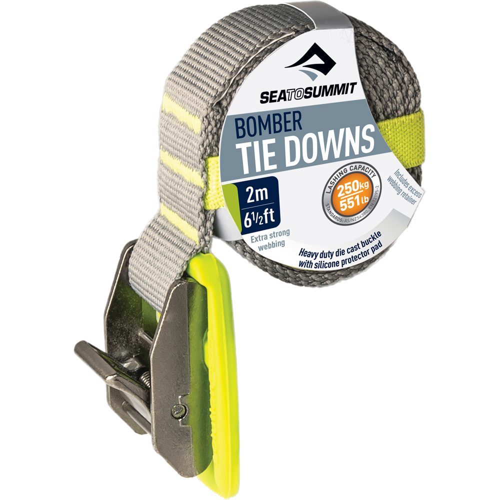 Sea to Summit Bomber Tie Down Schnallgurt 2m lime