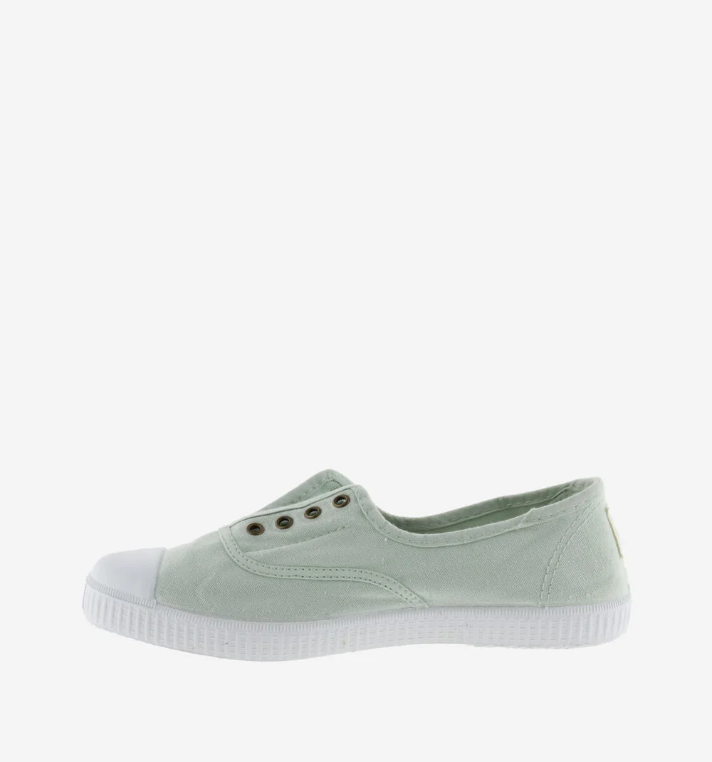 1915 INGLESA TENNIS TOILE DREC® ÉLASTIQUE Baskets en toile avec élastique pour femme MELON