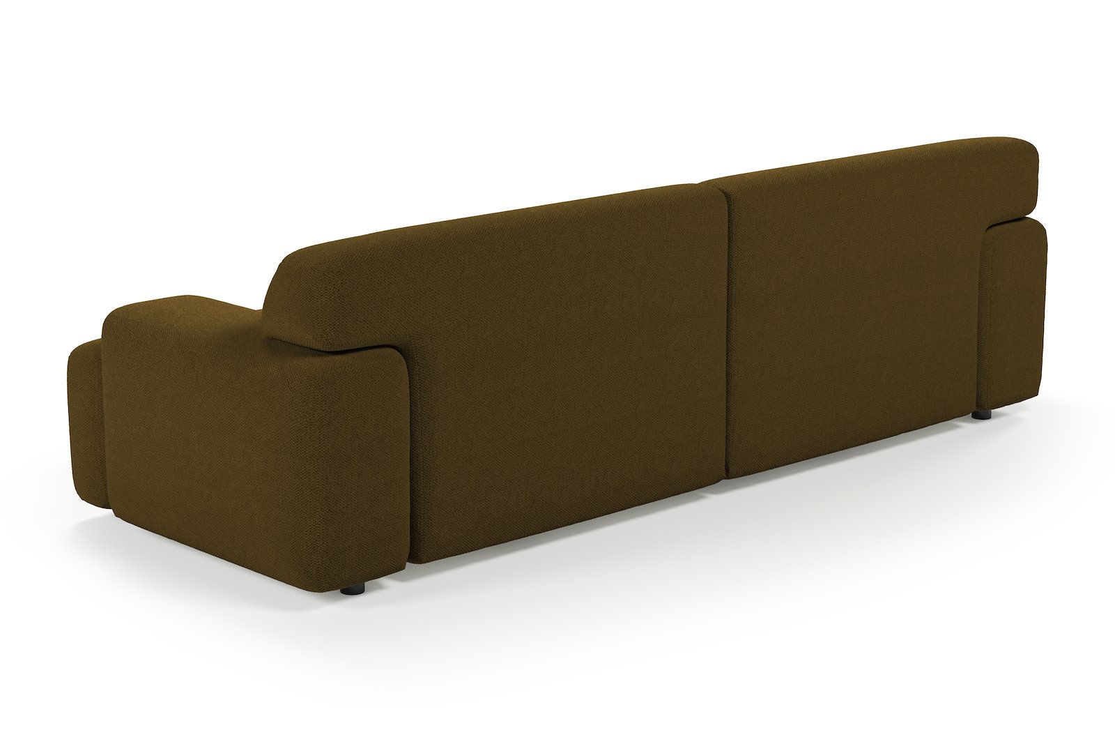 Bob 3-seter Tekstil Mito 14 Khaki med sorte ben.