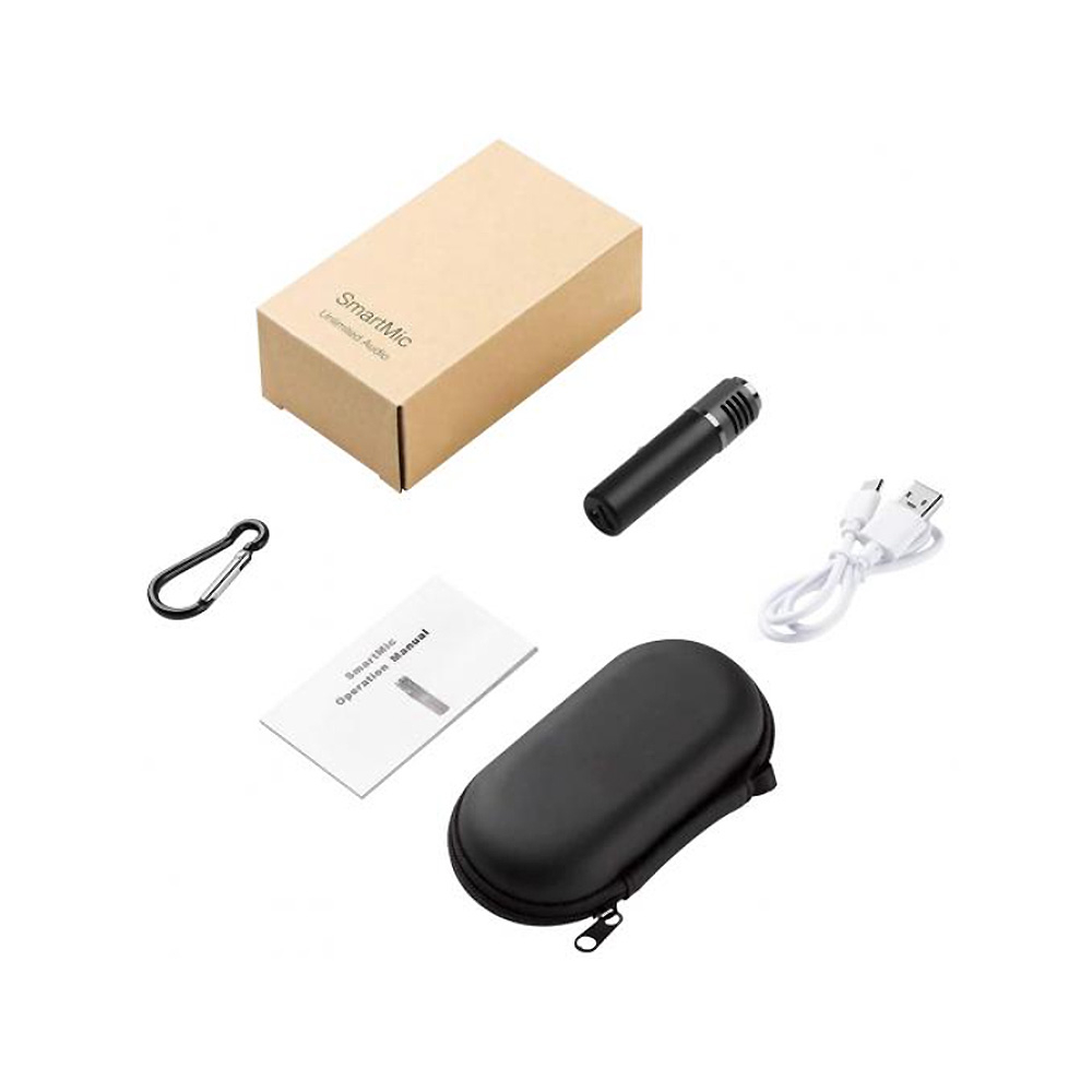 (MFi) Kabelloses Bluetooth Lavalier Mikrofon für Handy / Tablet / PC   Rauschunterdrückung für Livestreams / Interviews / Meetings