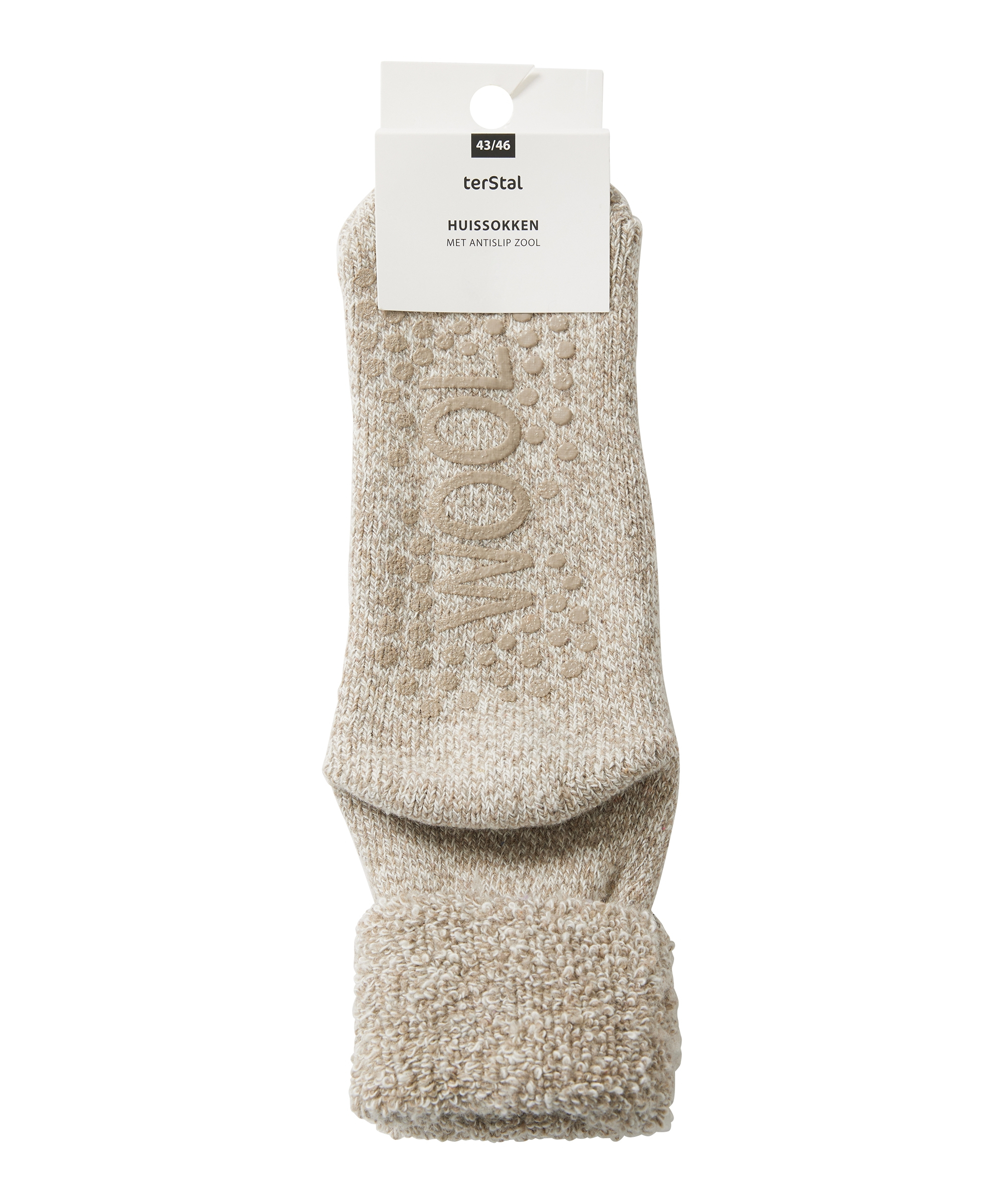 antislip huissokken met wol